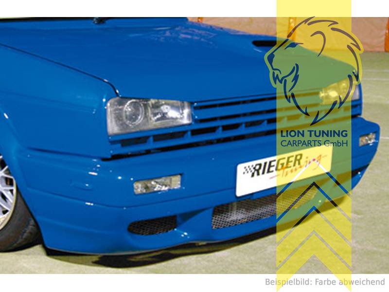 nur passend für GL Stoßstange (große Stoßstange), ABS Kunststoff, schwarz - lackierfähig, Eintragungspflichtig / Teilegutachten liegt bei