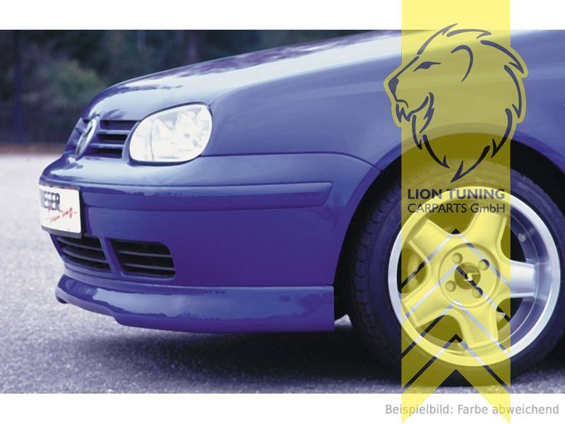 Liontuning - Tuningartikel für Ihr Auto  Lion Tuning Carparts GmbH Rieger  Frontspoiler Spoilerlippe Spoiler für VW Golf 4 Cabrio