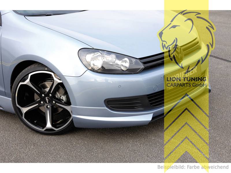 Liontuning - Tuningartikel für Ihr Auto  Lion Tuning Carparts GmbH Rieger  Frontspoiler Spoilerlippe Spoiler für VW Golf 6