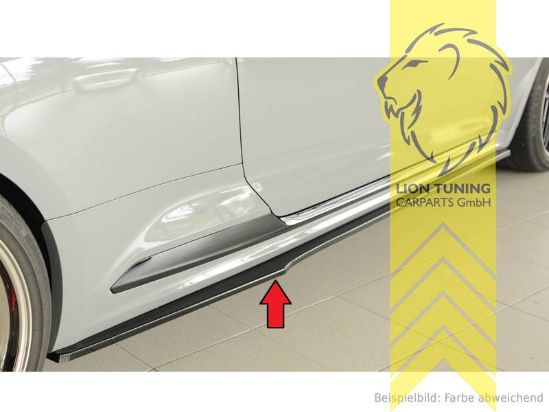 Liontuning - Tuningartikel für Ihr Auto  Lion Tuning Carparts GmbH Rieger  Seitenschweller Ansatz für Audi RS5 B9 F5 Coupe