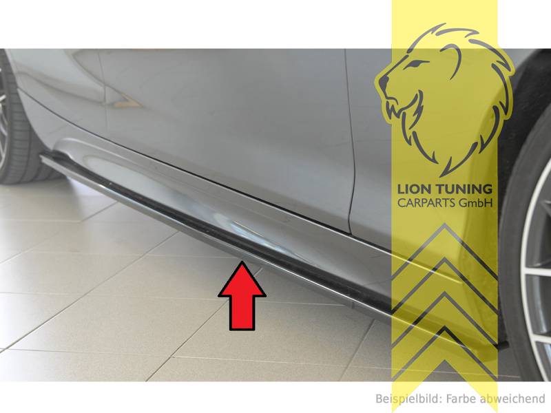 schwarz glänzend, nur passend für Fahrzeuge mit M-Paket, ABS Kunststoff, Eintragungsfrei / mit ABE