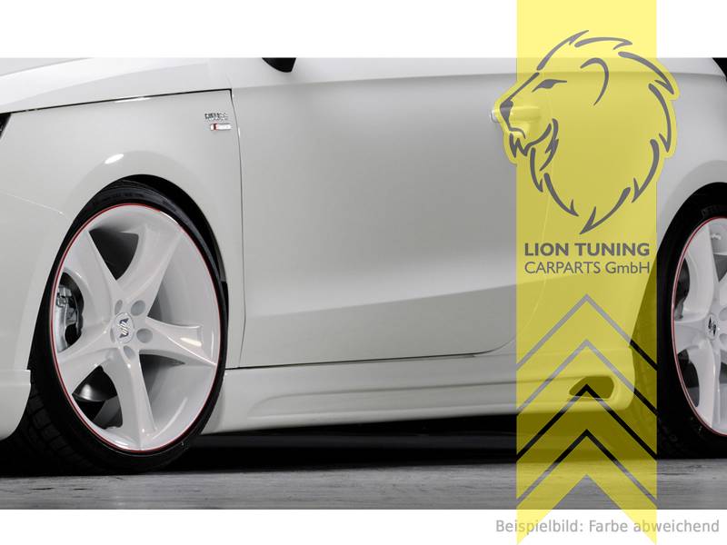 Liontuning - Tuningartikel für Ihr Auto  Lion Tuning Carparts GmbH Rieger  Seitenschweller für Audi A1 8X