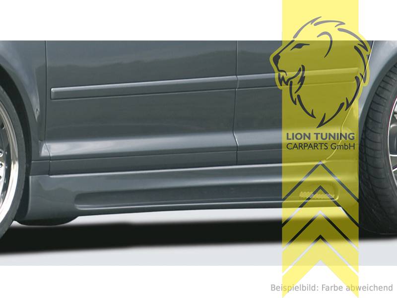 schwarz matt, ABS Kunststoff, schwarz - lackierfähig, Eintragungsfrei / mit ABE