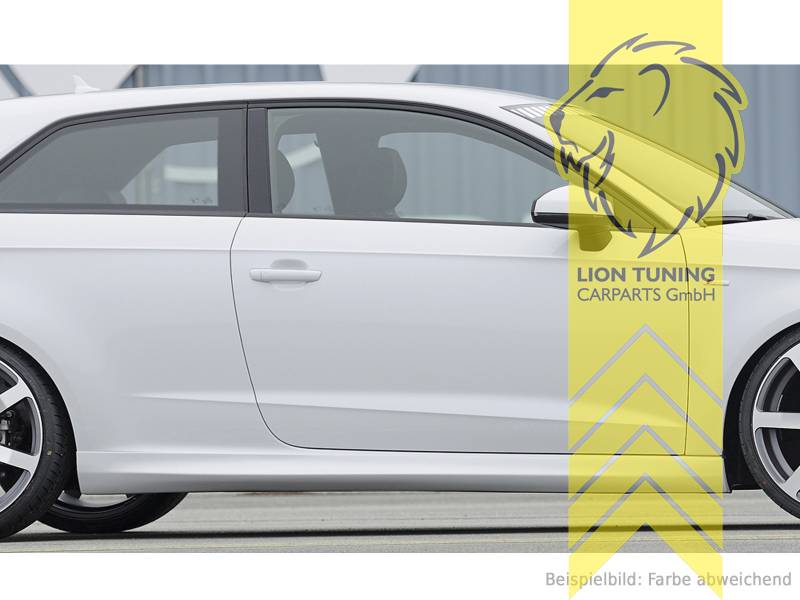 Seitenschweller Schweller Sport Look SET für Audi A3 8V Limousine