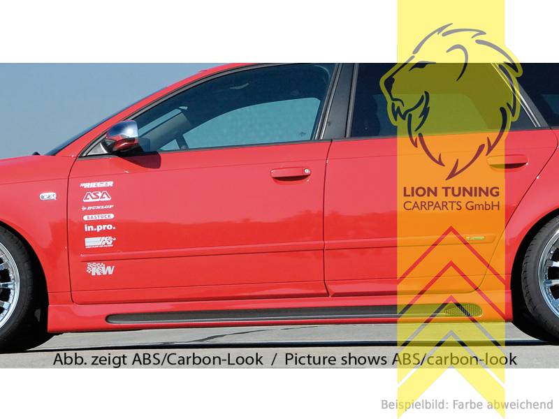 schwarz matt, ABS Kunststoff, schwarz - lackierfähig, Eintragungsfrei / mit ABE