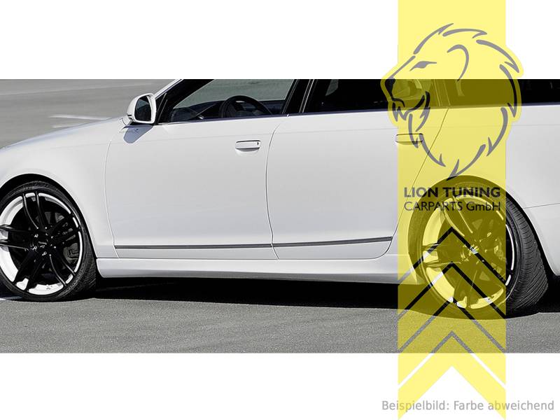 schwarz matt, ABS Kunststoff, schwarz - lackierfähig, Eintragungsfrei / mit ABE