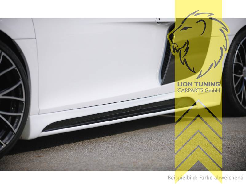 carbon Optik, nur passend für V8 Modelle, ABS Kunststoff, schwarz - lackierfähig, Eintragungsfrei / mit ABE