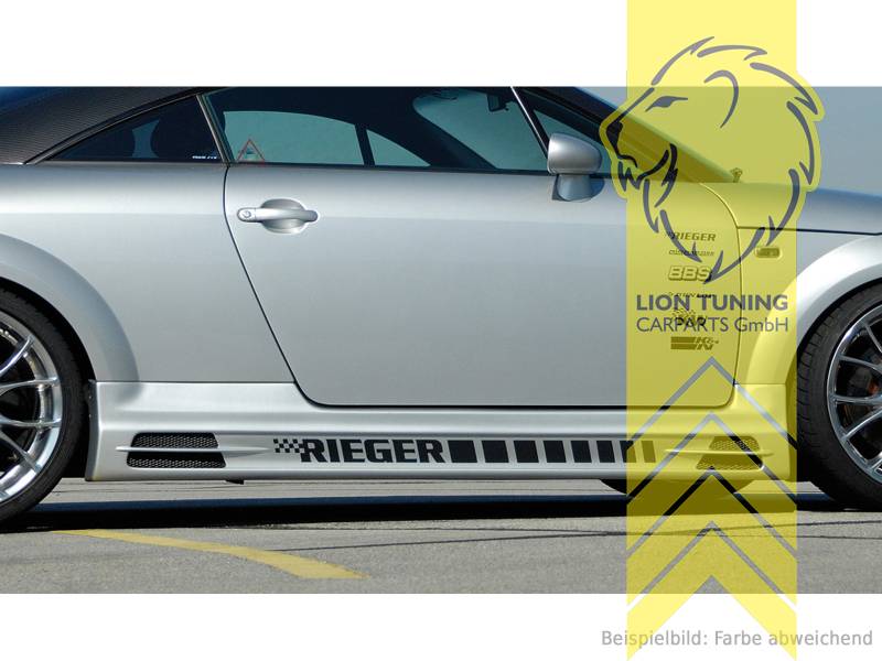 schwarz matt, ABS Kunststoff, schwarz - lackierfähig, Eintragungsfrei / mit ABE