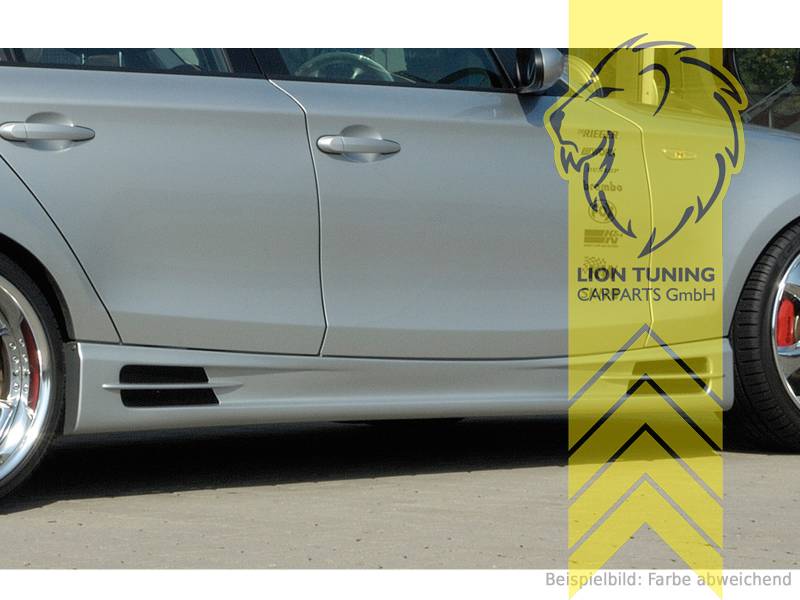 Liontuning - Tuningartikel für Ihr Auto  Lion Tuning Carparts GmbH Rieger  Seitenschweller für BMW 1er E87