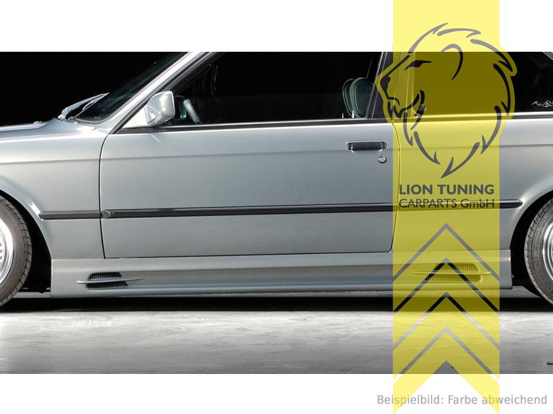 schwarz matt, ABS Kunststoff, schwarz - lackierfähig, Eintragungsfrei / mit ABE