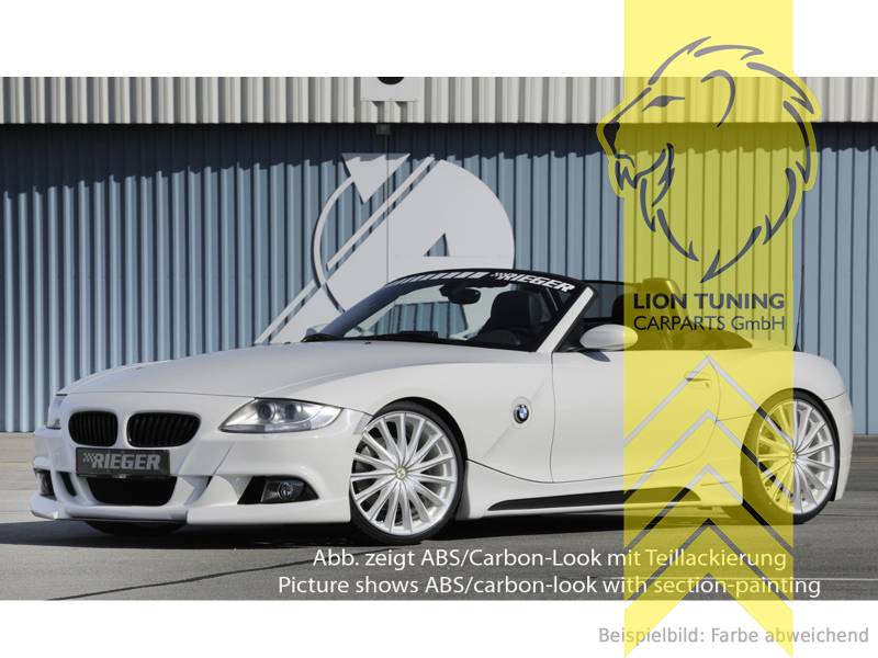 Liontuning - Tuningartikel für Ihr Auto  Lion Tuning Carparts GmbH Rieger Seitenschweller  für BMW Z4 E85 Cabrio