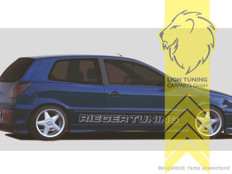 schwarz matt, ABS Kunststoff, schwarz - lackierfähig, Eintragungspflichtig / Teilegutachten liegt bei