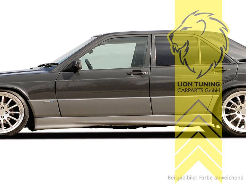 schwarz matt, ABS Kunststoff, schwarz - lackierfähig, Eintragungsfrei / mit ABE