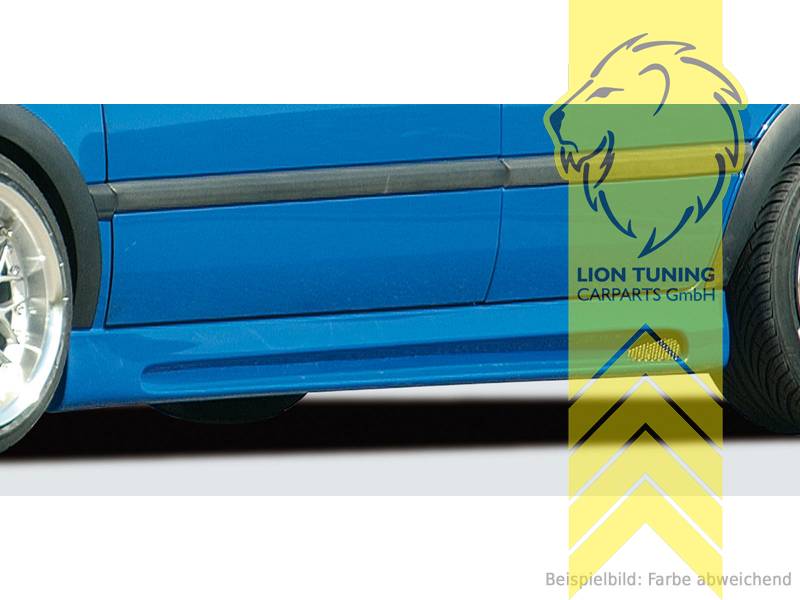 Liontuning - Tuningartikel für Ihr Auto  Lion Tuning Carparts GmbH Rieger  Seitenschweller für Seat Cordoba 6K VW Golf 3 Vento