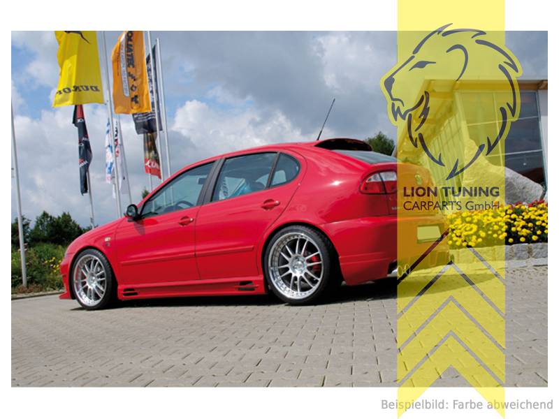 schwarz matt, ABS Kunststoff, schwarz - lackierfähig, Eintragungsfrei / mit ABE