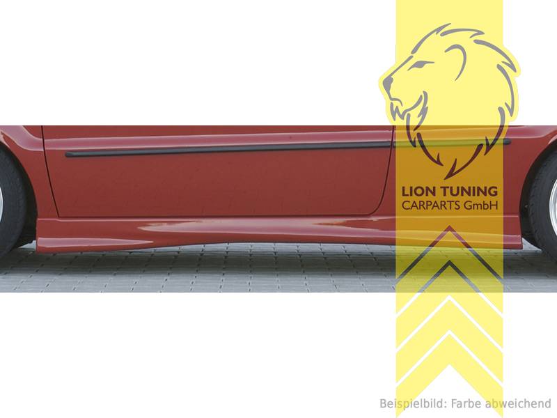 schwarz matt, nur passend für 3-Türer, ABS Kunststoff, schwarz - lackierfähig, Eintragungsfrei / mit ABE