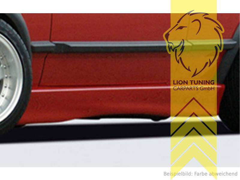 schwarz matt, ABS Kunststoff, schwarz - lackierfähig, Eintragungsfrei / mit ABE