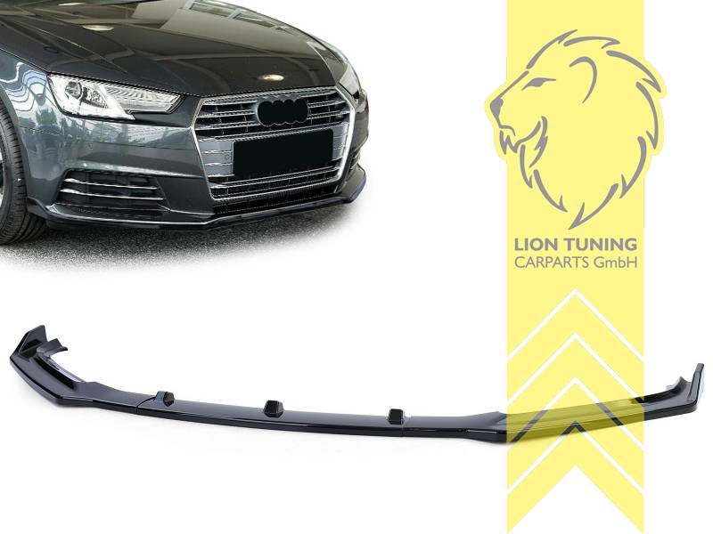 Liontuning - Tuningartikel für Ihr Auto  Lion Tuning Carparts GmbH  Frontspoiler Spoilerlippe für Audi A6 4G C7 Limo Avant