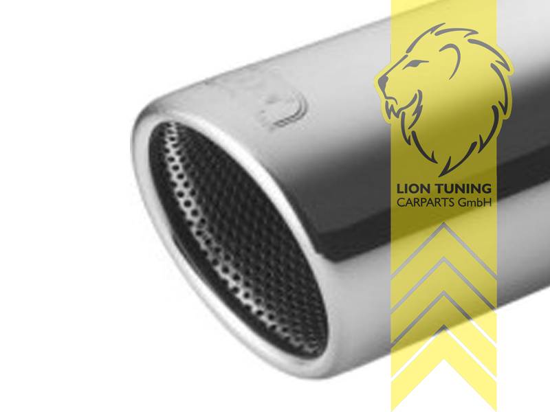 Liontuning - Tuningartikel für Ihr Auto  Lion Tuning Carparts GmbH Ulter  Sport Endschalldämpfer für Alfa Romeo Giulietta 1.4TB 1.6JTDM 2x100mm