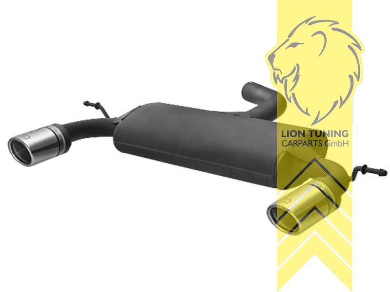 links und rechts, 2 x 90mm, nicht für Quattro, Metall / Stahl, Eintragungsfrei / mit ABE