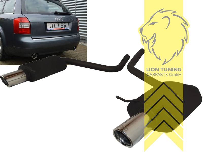 Liontuning - Tuningartikel für Ihr Auto  Lion Tuning Carparts GmbH Rieger  Heckansatz Heckspoiler Diffusor für Audi A4 8E B6 Limousine