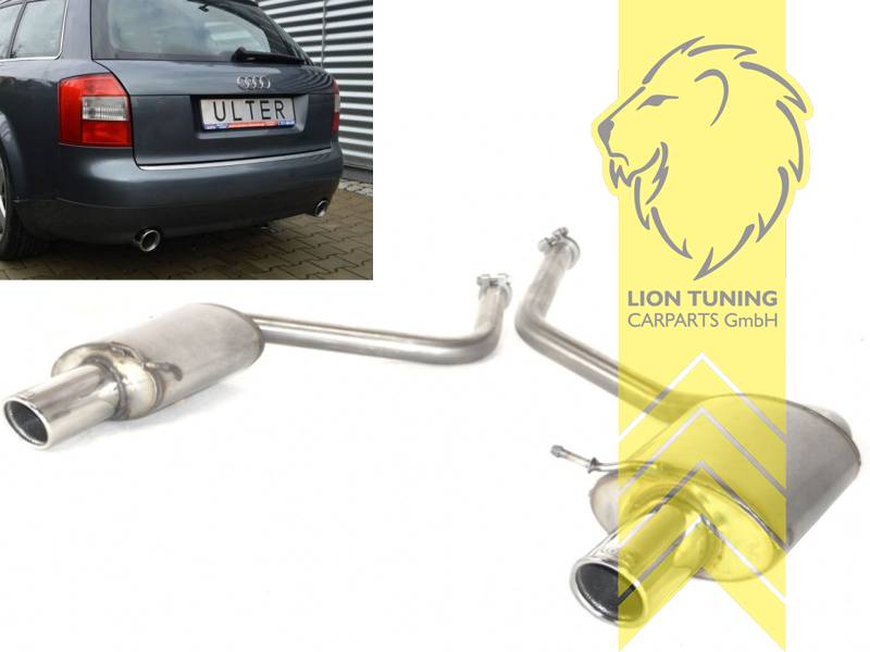 Liontuning - Tuningartikel für Ihr Auto  Lion Tuning Carparts GmbH Rieger  Heckansatz Heckspoiler Diffusor für Audi A4 8E B6 Avant