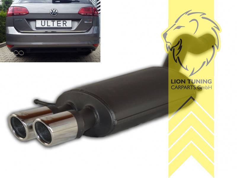 2 x 70mm, Metall / Stahl, Eintragungsfrei / mit ABE