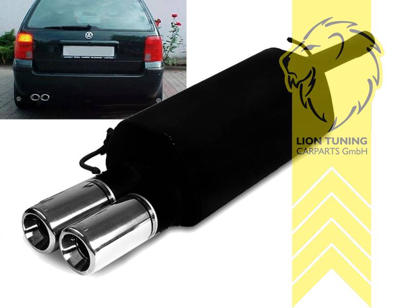 2 x 100 mm, Metall / Stahl, Eintragungsfrei / mit ABE