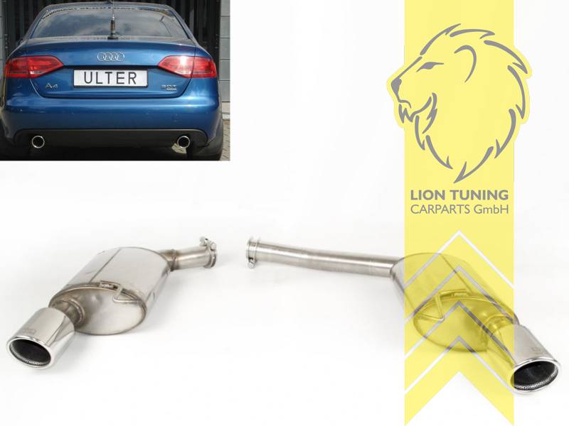 links und rechts, 2 x 90mm, Edelstahl, Eintragungsfrei / mit ABE