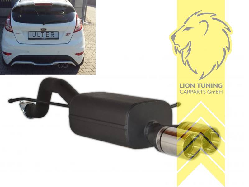 2 x 80mm, Metall / Stahl, Eintragungsfrei / mit ABE