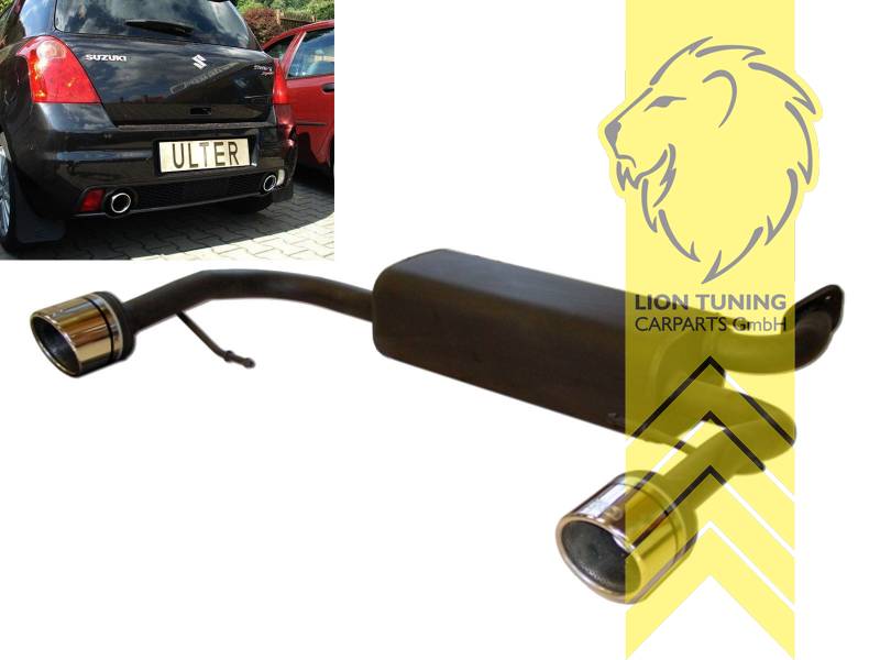 links und rechts, 2 x 100 mm, Metall / Stahl, Eintragungsfrei / mit ABE