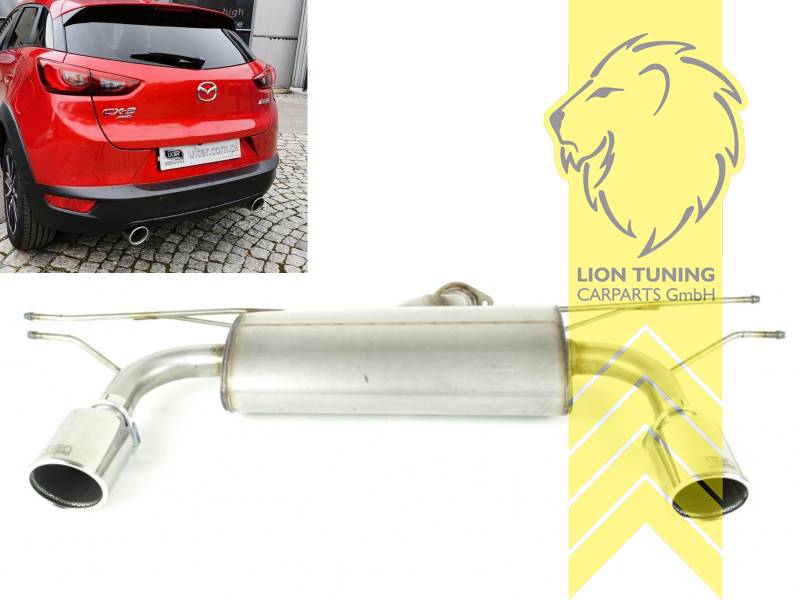 links und rechts, 2 x 100 mm, Edelstahl, Eintragungsfrei / mit ABE