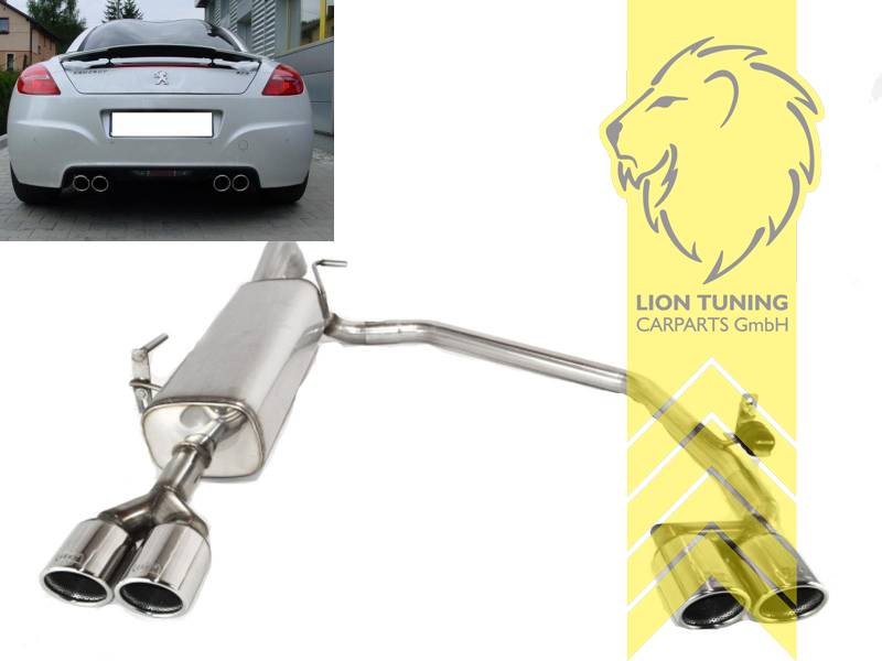 links und rechts, 4x 90mm, Edelstahl, Eintragungsfrei / mit ABE