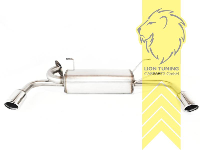 links und rechts, 2 x 90mm, Edelstahl, Eintragungsfrei / mit ABE