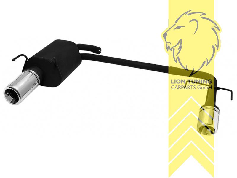 links und rechts, 2 x 100 mm, für Fahrzeuge mit Stoßstangenausschnitt, Metall / Stahl, Eintragungsfrei / mit ABE