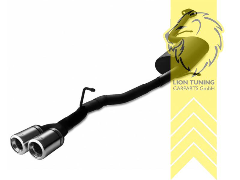 2 x 80mm, Metall / Stahl, Eintragungsfrei / mit ABE