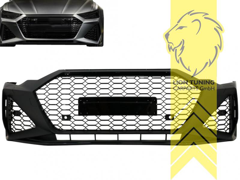Frontstoßstange Frontschürze für Audi A6 4G C7 Limo Avant schwarz auch für PDC