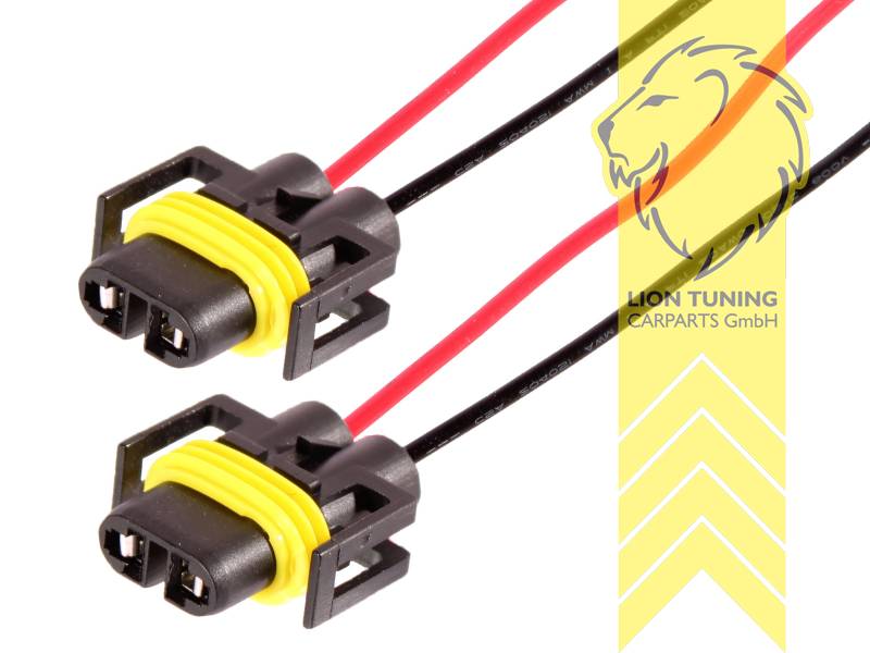 Liontuning - Tuningartikel für Ihr Auto  Lion Tuning Carparts GmbH  Universal Stecker Satz für H8 H11 Umrüstung