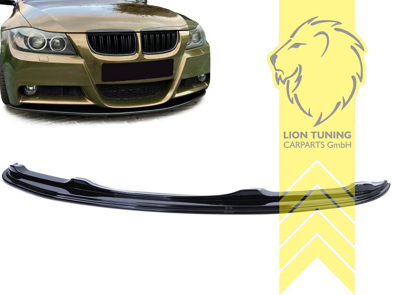 Liontuning - Tuningartikel für Ihr Auto  Lion Tuning Carparts GmbH  Frontspoiler Spoilerlippe Spoiler BMW E92 Coupe E93 Cabrio Sport Optik