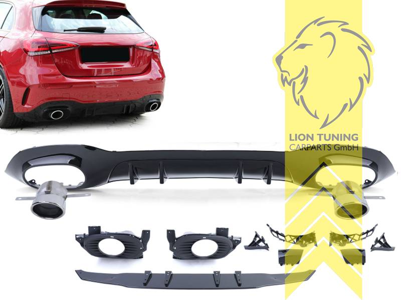Liontuning - Tuningartikel für Ihr Auto  Lion Tuning Carparts GmbH  Stoßstangen Set Body Kit für Mercedes Benz W177 A-Klasse für PDC