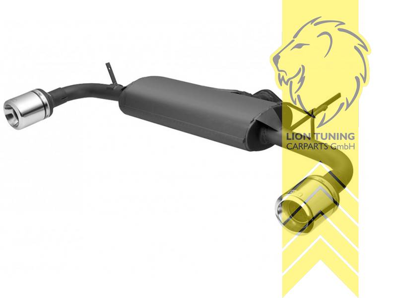 106,5cm, links und rechts, 2 x 100 mm, Metall / Stahl, Eintragungsfrei / mit ABE