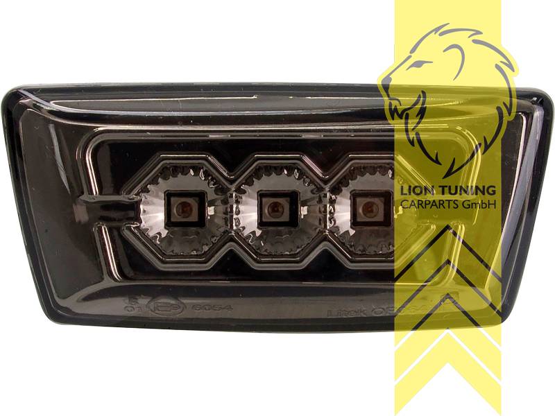 Liontuning - Tuningartikel für Ihr Auto  Lion Tuning Carparts GmbH LED  Seitenblinker Opel Astra H Astra J GTC Insignia Corsa D Zafira B schwarz