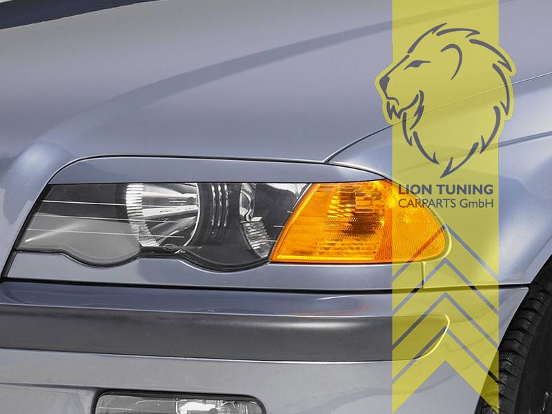 Liontuning - Tuningartikel für Ihr Auto  Lion Tuning Carparts GmbH LED Angel  Eyes Scheinwerfer für BMW E60 Limousine E61 Touring schwarz für AFS