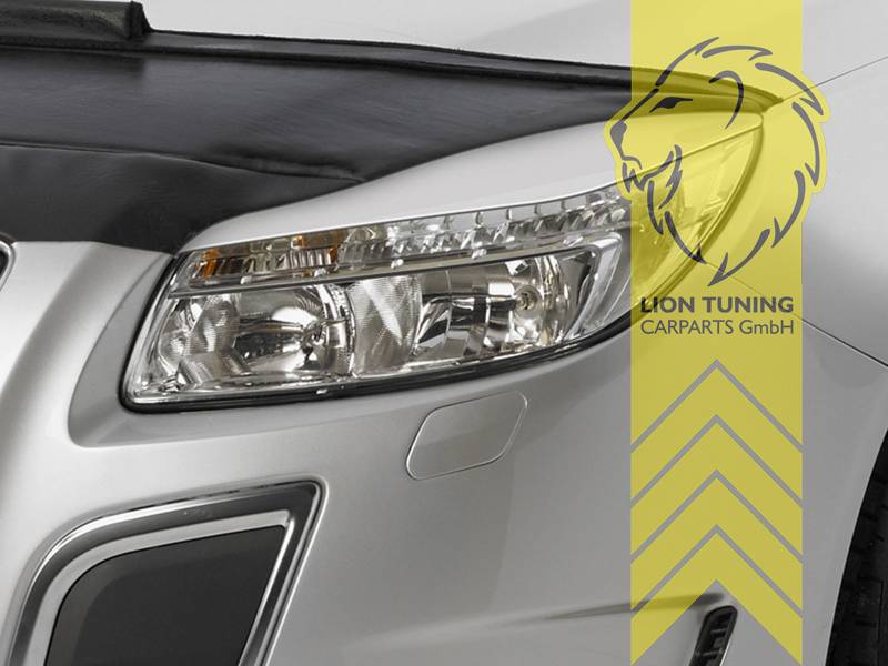 Die Zulassung gilt nur für Serienscheinwerfer. Wenn Zubehörscheinwerfer verbaut sind bitte die Zulassung vor dem Kauf abklären, nur passend für Fahrzeuge mit original Halogen Scheinwerfern, ABS Kunststoff, schwarz - lackierfähig, Eintragungsfrei / mit ABE