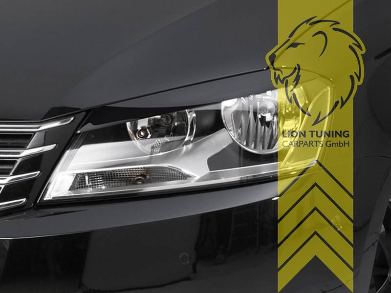 Die Zulassung gilt nur für Serienscheinwerfer. Wenn Zubehörscheinwerfer verbaut sind bitte die Zulassung vor dem Kauf abklären, ABS Kunststoff, schwarz - lackierfähig, Eintragungsfrei / mit ABE