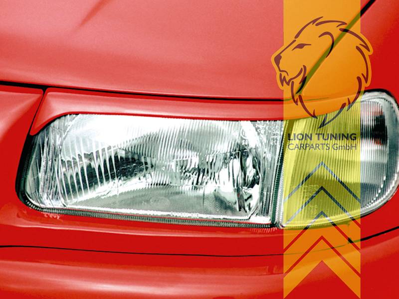 Die Zulassung gilt nur für Serienscheinwerfer. Wenn Zubehörscheinwerfer verbaut sind bitte die Zulassung vor dem Kauf abklären, ABS Kunststoff, schwarz - lackierfähig, Eintragungsfrei / mit ABE