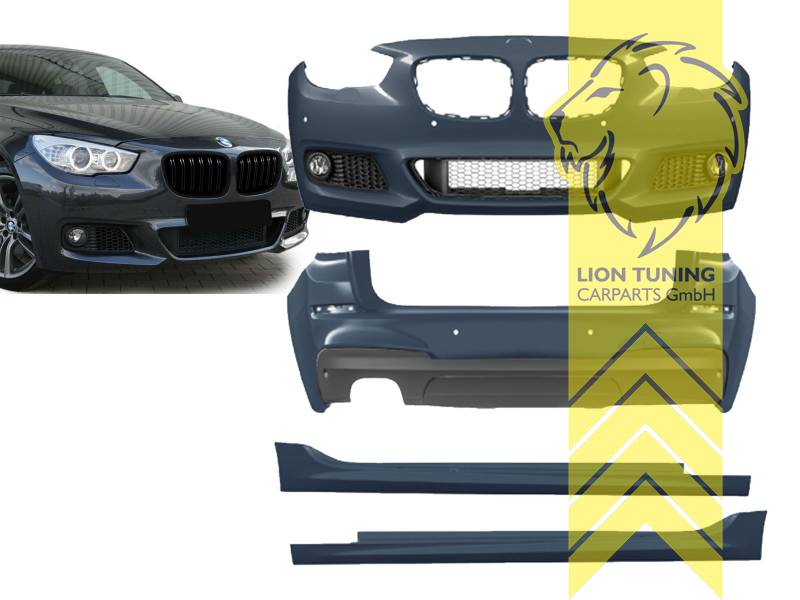 Liontuning - Tuningartikel für Ihr Auto  Lion Tuning Carparts GmbH  Heckstoßstange Heckschürze für BMW F30 Limousine auch für M-Paket für PDC