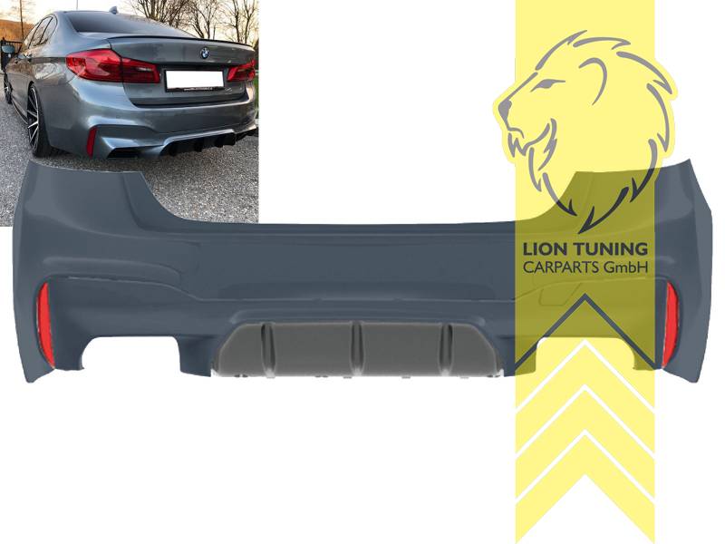 Ersatzteile von äquivalenter Qualität für die Besitzer des Fahrzeugs (entspr. EU-Verordnung 46/2010), PP Kunststoff, grundiert, für Fahrzeuge mit PDC