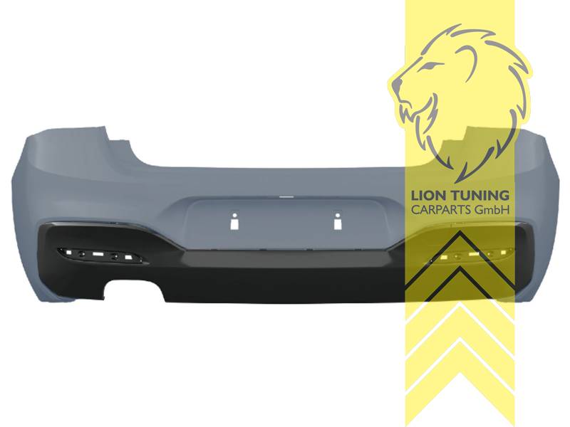 Ersatzteile von äquivalenter Qualität für die Besitzer des Fahrzeugs (entspr. EU-Verordnung 46/2010), PP Kunststoff, grundiert, für Fahrzeuge mit PDC