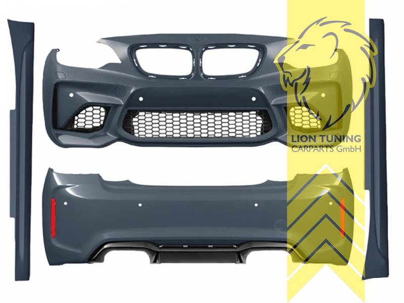 Ersatzteile von äquivalenter Qualität für die Besitzer des Fahrzeugs (entspr. EU-Verordnung 46/2010), PP Kunststoff, Metall / Stahl, grundiert, für Fahrzeuge mit PDC, für Fahrzeuge mit SRA